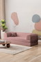 Atelier Del Sofa Legom Eco - Sofá-cama de 3 plazas Rosa